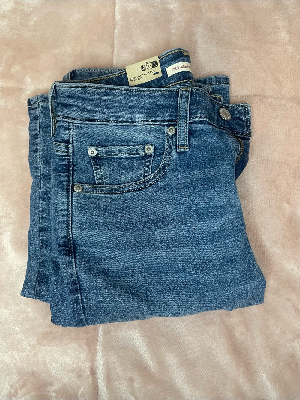 Levi's High Rise Women's Jeans - Blue Denim